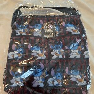 Loungefly Elvis Stitch Patterned Crossbody Bag